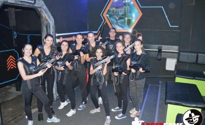 Klubová Laser game